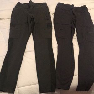 2 pair of Athleta hybrid tights